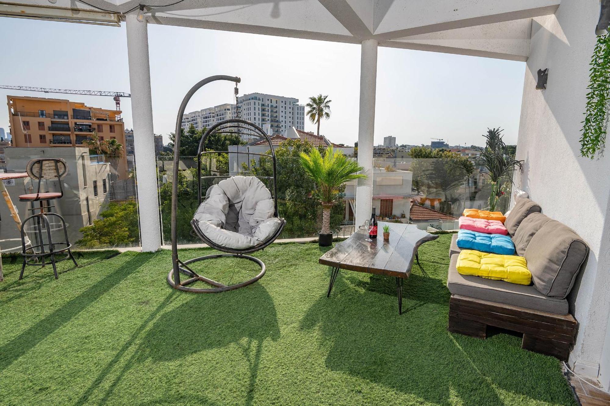 Ferienwohnung Luxurious Penthouse In Tel Aviv With Pool Exterior foto